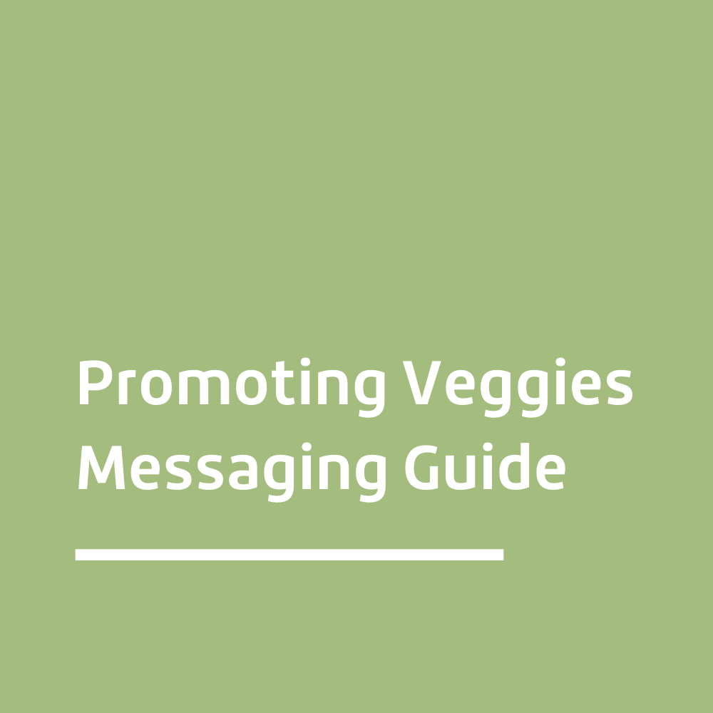 Vege messaging guide
