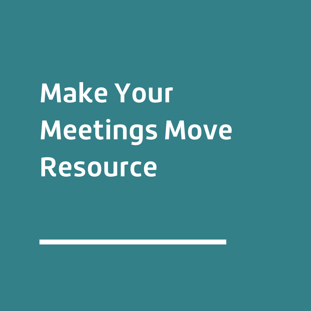 Make your meetings move Homepage Related Links