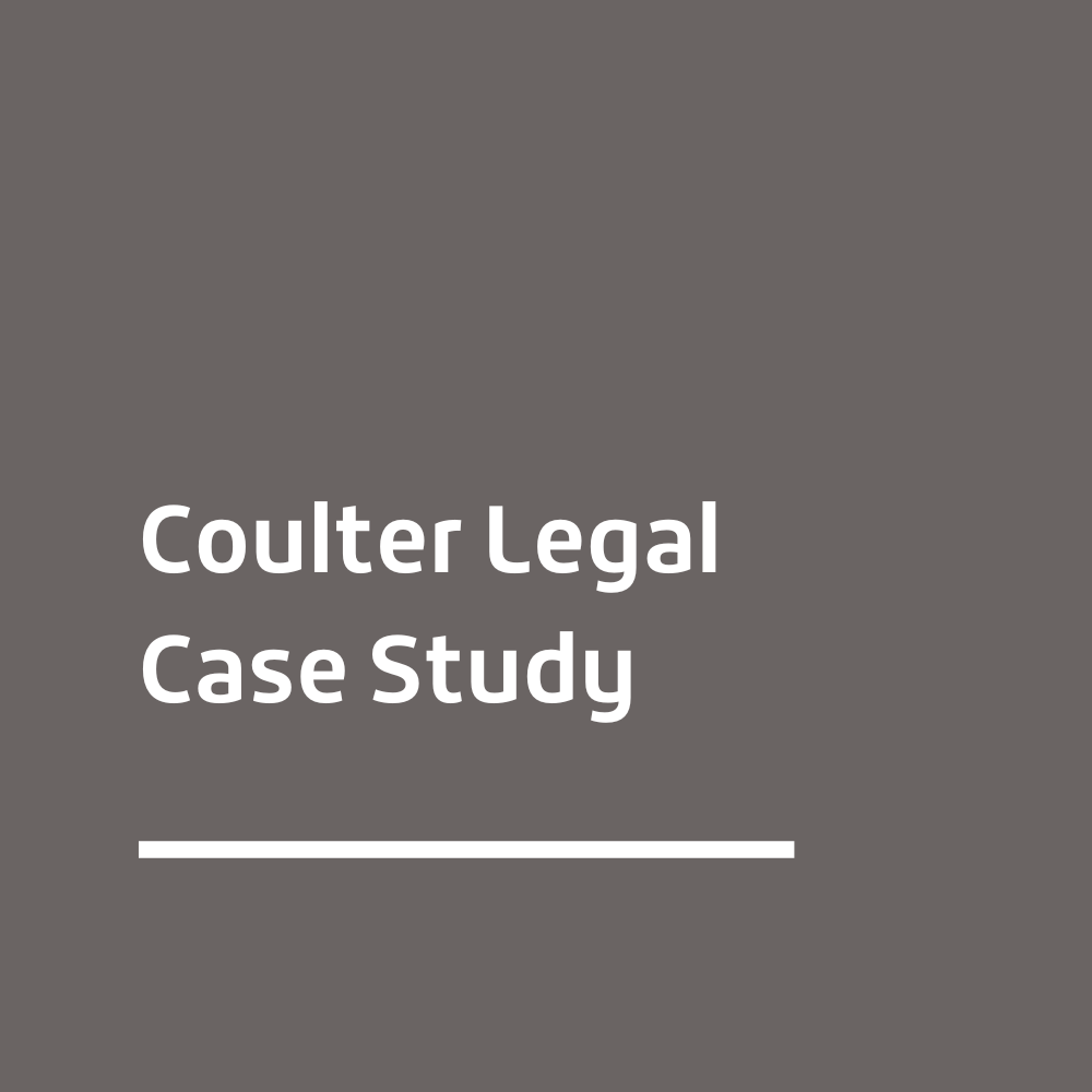WPH Coulter Legal Case Study